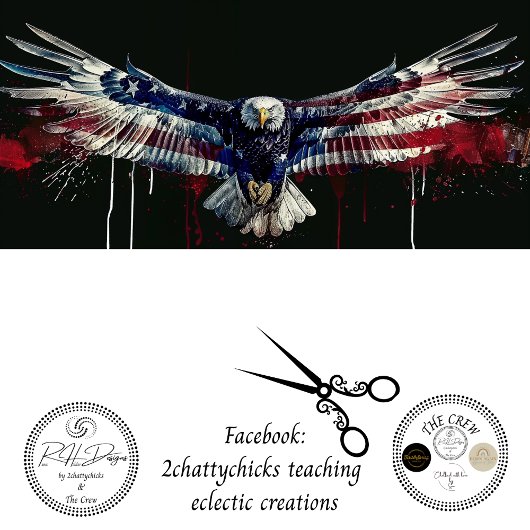 イーグルフラッグ通りアートデカ絵を描プページ 薄葉紙