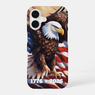 イーグルフラッグ アメリカ独立250周年記念 iPhone/iPadケース iPhone 16ケース