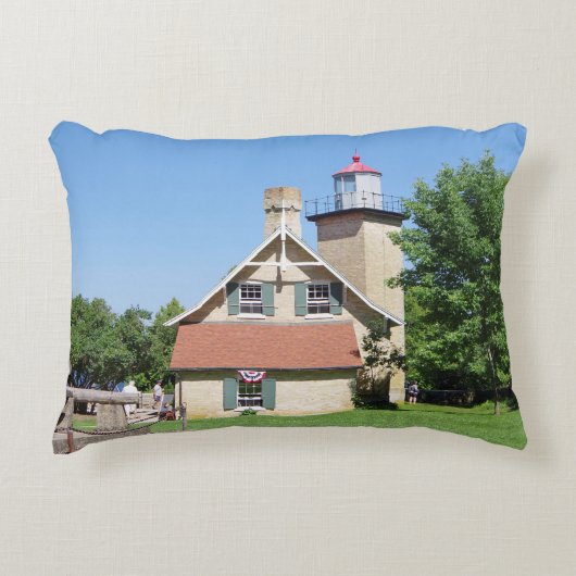 イーグルブラフライトハウスアクセント枕 アクセントクッション (正面)