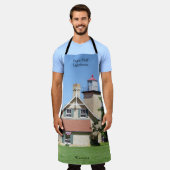 イーグルブラフライトハウスエプロン エプロン (着用した状態)