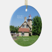 イーグルブラフライトハウスオーナメント セラミックオーナメント (右)