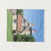 イーグルブラフライトハウスタペストリー タペストリー (正面(横))