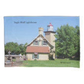 イーグルブラフライトハウスピローケース 枕カバー (正面)