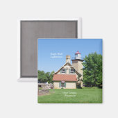 イーグルブラフライトハウスマグネット マグネット (正面/裏面)