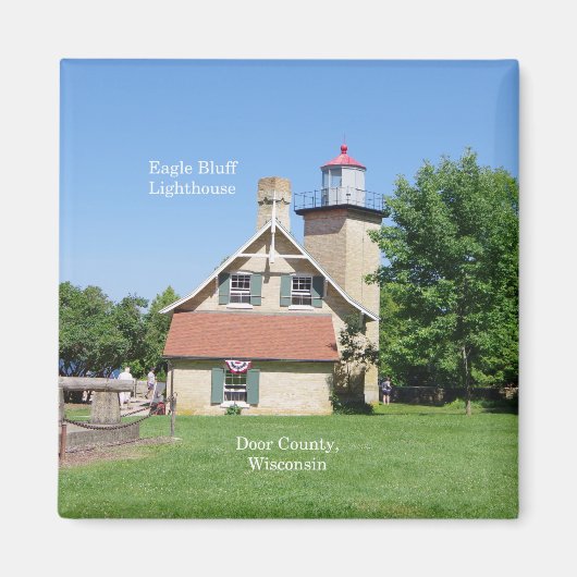 イーグルブラフライトハウスマグネット マグネット (正面)