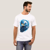 イーグルブルー Tシャツ (正面フル)