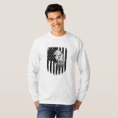 イーグルプリントのメンズTシャツ Tシャツ (正面フル)