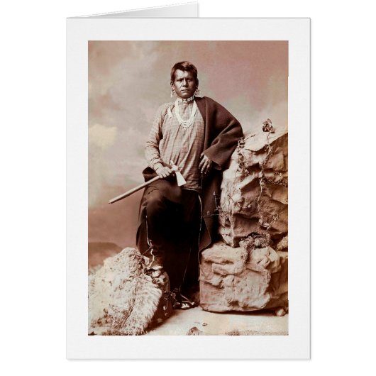 イーグルプルーム先住民アメリカンカード (正面)