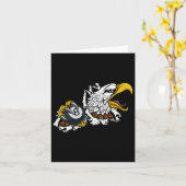 イーグルプール8ボールビリヤード漫画 カード (黄色い花)