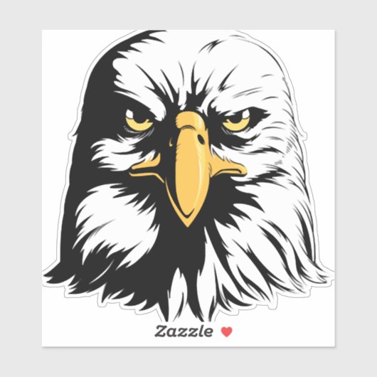 イーグルヘッド前面 シール (シート)