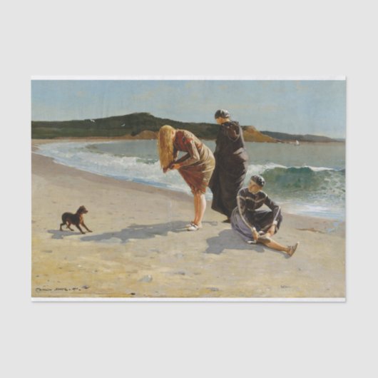 イーグルヘッド、マンチェスター、マサチューセッツ州（潮の高い） 薄葉紙 (正面)