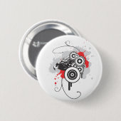 イーグルボタン 缶バッジ (正面&裏面)