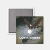 イーグルマグネットは何でも感動的可能 マグネット (正面/裏面)