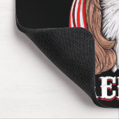 イーグルミュレット7月4日アメリカ合衆国国旗Merica マウスパッド (コーナー)