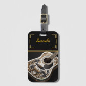 イーグルユニーク&ベア ラゲッジタグ (正面縦)