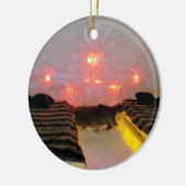 イーグルルームアットホテルデグラスケベックカナダ セラミックオーナメント (左)