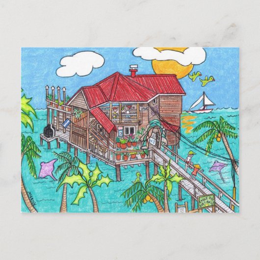 イーグルレイズバー及びグリル葉書 ポストカード (正面)