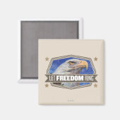 イーグルレットフリーダムリングや輪 マグネット (正面/裏面)