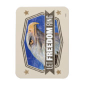 イーグルレットフリーダムリングや輪 マグネット (縦)