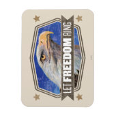 イーグルレットフリーダムリングや輪 マグネット (縦)