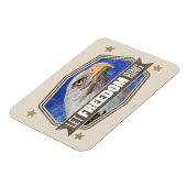 イーグルレットフリーダムリングや輪 マグネット (左側)