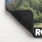 イーグルロックカリフォルニア記念碑ランドマーク マウスパッド (コーナー)