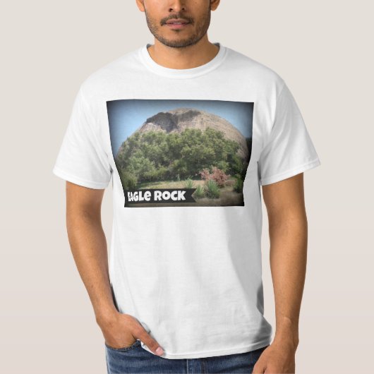 イーグルロックカリフォルニア記念碑ランドマーク Tシャツ (正面)