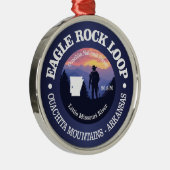 イーグルロックループ(rd2) メタルオーナメント (右)