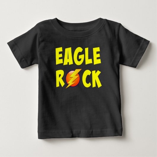 イーグルロック稲妻 ベビーTシャツ (正面)