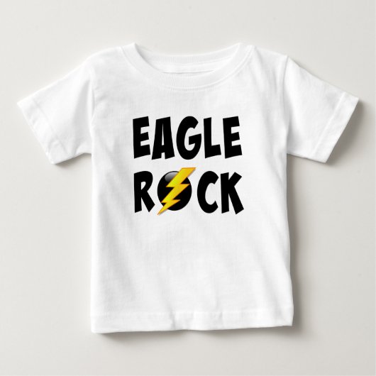イーグルロック稲妻 ベビーTシャツ (正面)