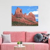 イーグルロックIセドナアリゾナ旅行写真 キャンバスプリント (インサイチュ (リビング))