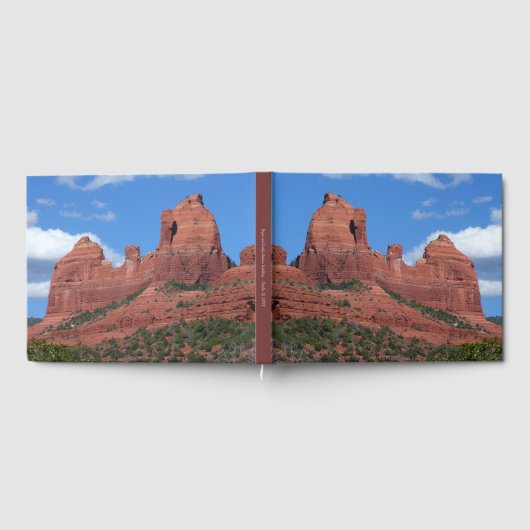 イーグルロックIセドナアリゾナ旅行写真 ゲストブック (全面)