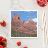 イーグルロックIセドナアリゾナ旅行写真 スタンダードランチョンナプキン (インサイチュ)