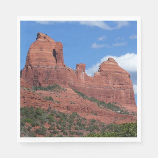 イーグルロックIセドナアリゾナ旅行写真 スタンダードランチョンナプキン (正面)