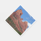 イーグルロックIセドナアリゾナ旅行写真 スタンダードランチョンナプキン (角)
