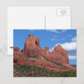イーグルロックIセドナアリゾナ旅行写真 ポストカード (正面/裏面)