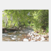 イーグルロックIセドナアリゾナ旅行写真 ラッピングペーパーシート (正面3)