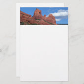 イーグルロックIセドナアリゾナ旅行写真 便箋 (正面/裏面)