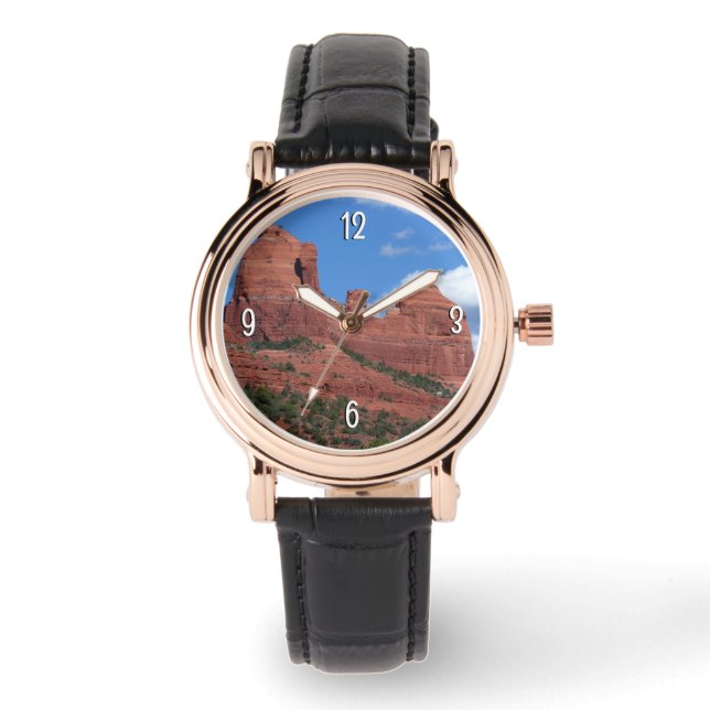 イーグルロックIセドナアリゾナ旅行写真 腕時計 (正面)
