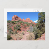 イーグルロックIIセドナアリゾナ旅行写真 ポストカード (正面/裏面)