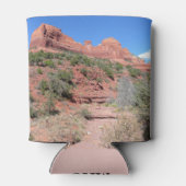 イーグルロックIIセドナアリゾナ旅行写真 缶クーラー (裏面)