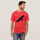 イーグル付きカラーTシャツを選飛んでいる択 Tシャツ (正面フル)