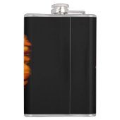 イーグル付きスパイダースカル フラスク (裏面)