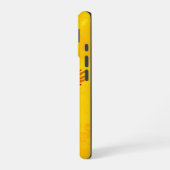 イーグル付きスパイダースカル iPhone 16ケース (左側面)