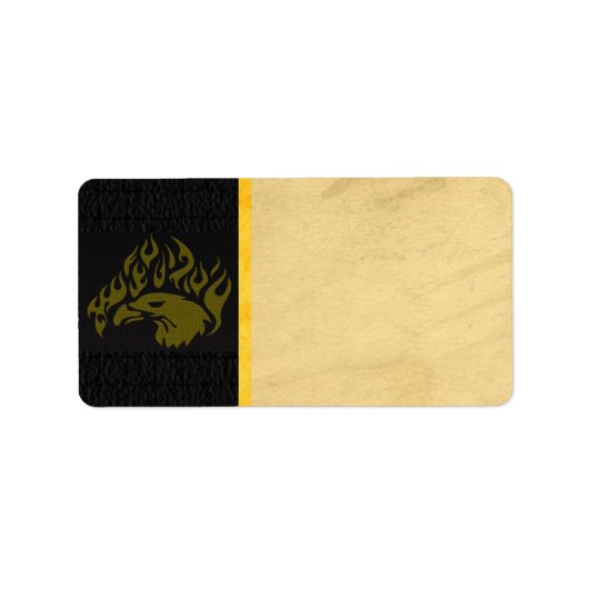 イーグル住所 シール (正面)