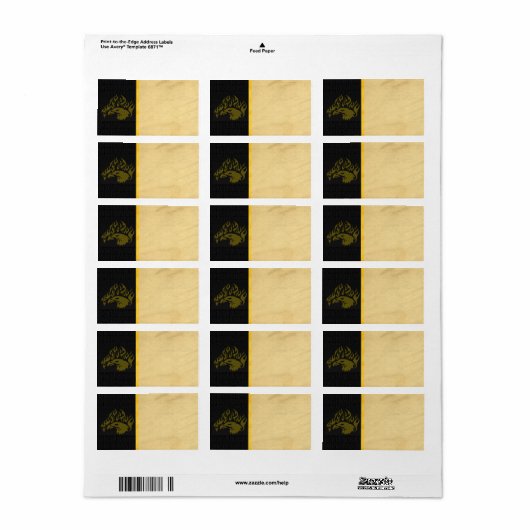 イーグル住所 シール (フルシート)