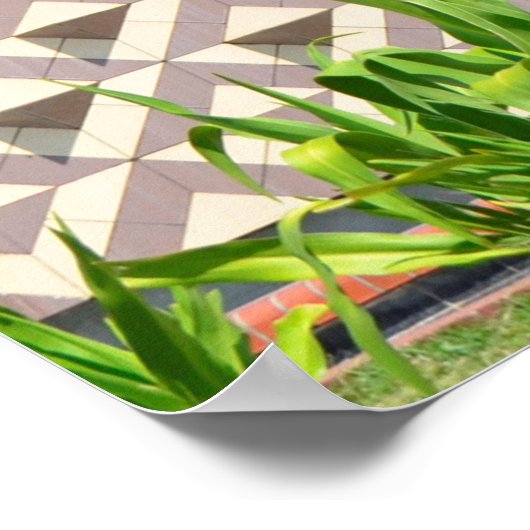 イーグル像ランカウイマレーシア休暇のお土産 ポスター (角)