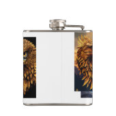 イーグル包まれたフラスコ フラスク (裏面)