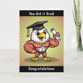 イーグル卒業 カード (正面)