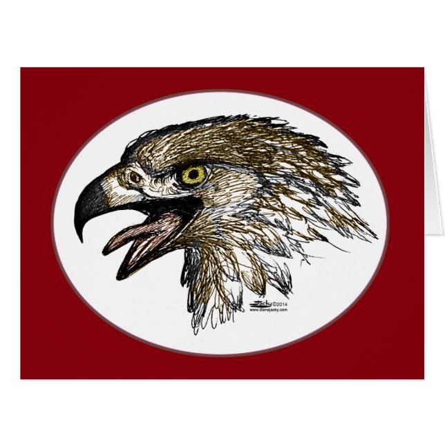 イーグル叫び (正面横)